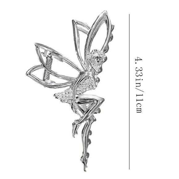 COPY - Stunning Rhinestone Elf Fairy Hair Clip - Picture 4 of 5